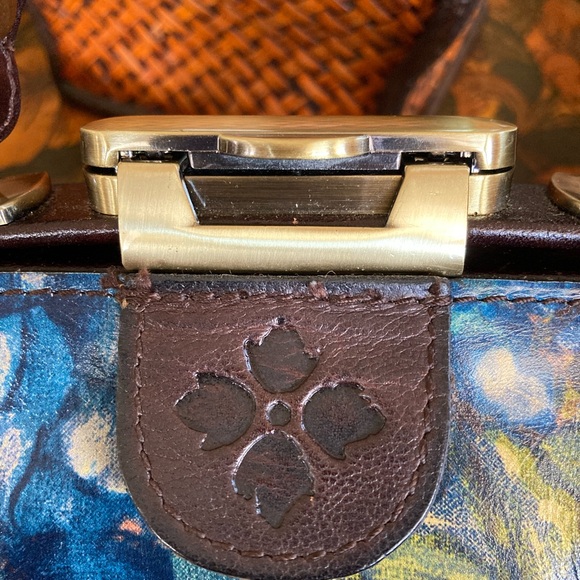 Patricia Nash Gracchi Floral Frame Satchel - Picture 6 of 12